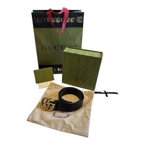 Gucci Marmont Wide Belt Style 400593 APT00T‎ 1000 size 95